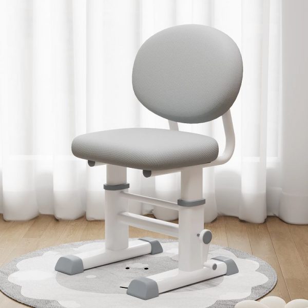 "Solid Color Kids Chair Adjustable Height Upholstered Chair(s) with Upholstered and Sponge for Kids Desk"