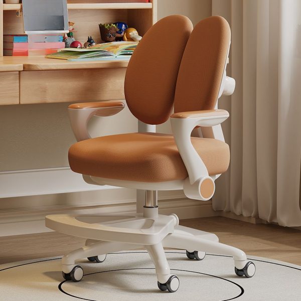 "Rust Resistant Swivel Children's Chair Adjustable Height Upholstered Chair(s) With Arms, Lockable Wheels"